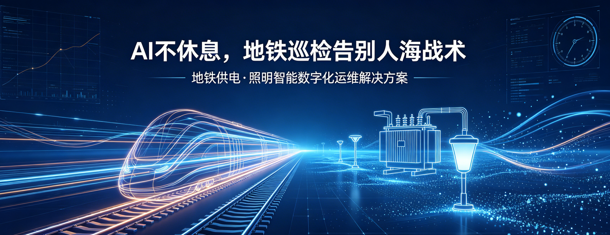 AI 不休息，地铁供电与照明巡检告别「人海战术」