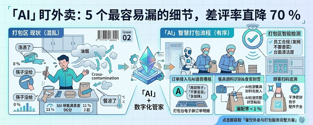 AI 盯外卖：5 个最容易漏的细节，差评率直降 70%
