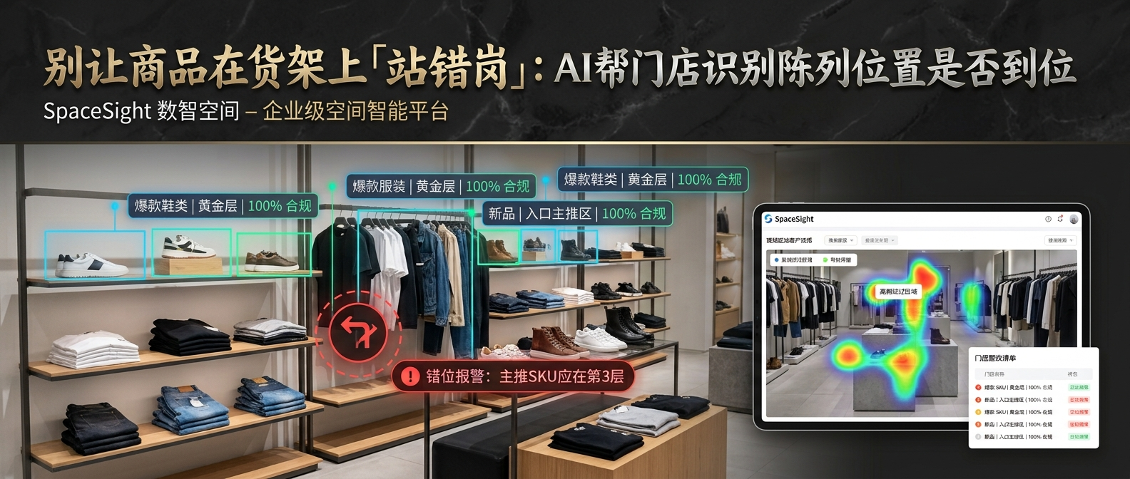 别让商品在货架上「站错岗」：AI 帮门店识别陈列位置是否到位